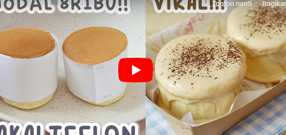 VIRAL!!! Kalau Mau Beli Pasti Antri!! Bikin Sendiri CUMA 4 BAHAN! Modal 8Ribuan!! 2 TELUR